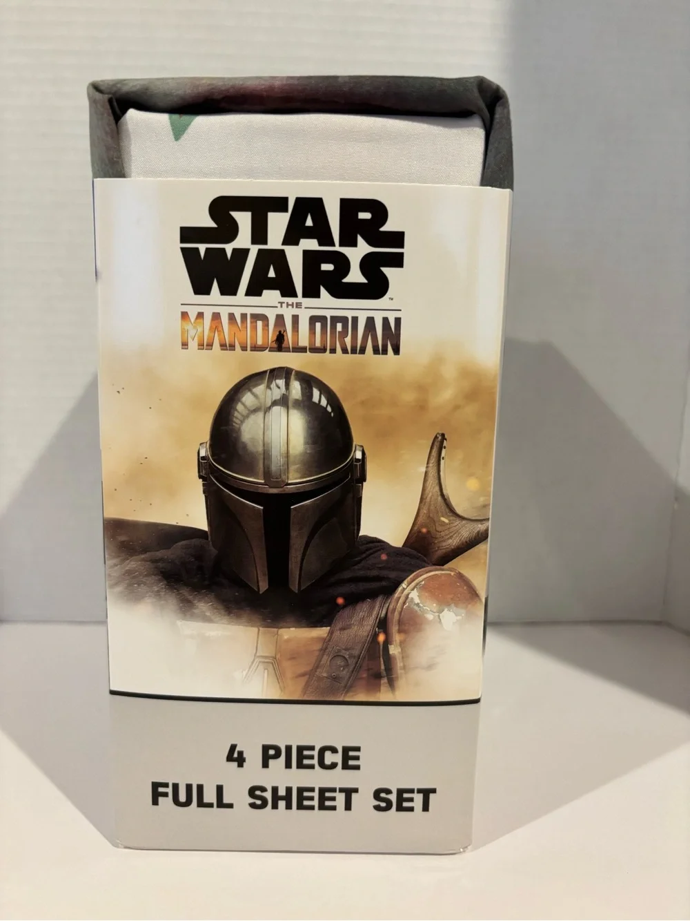 Star Wars Mandalorian Grogu Baby Yoda Full Sheet Set 4 Piece Microfiber